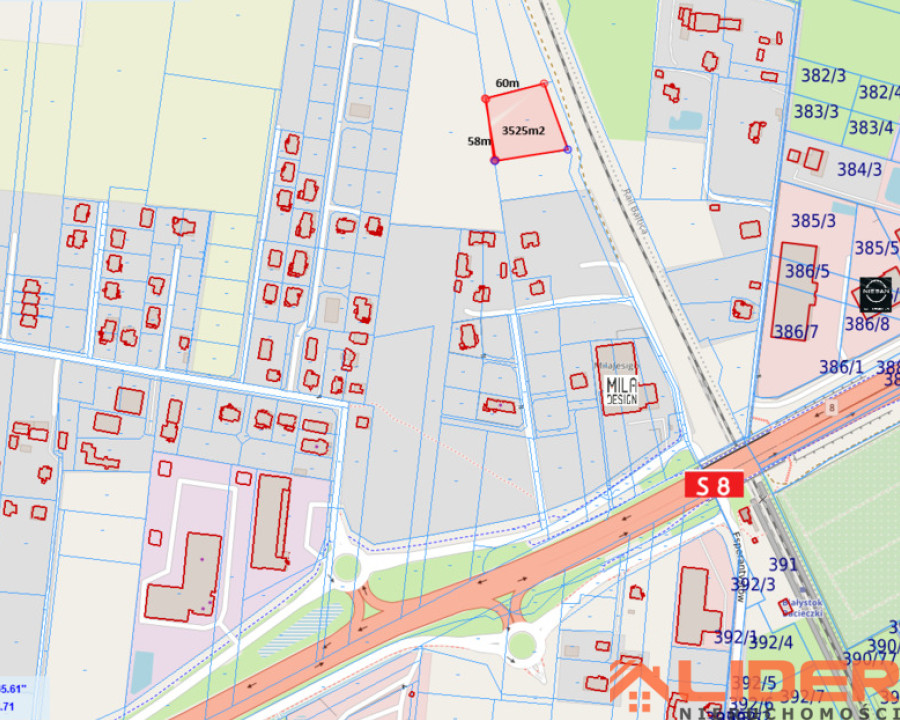 Działka Sprzedaż Porosły-Kolonia